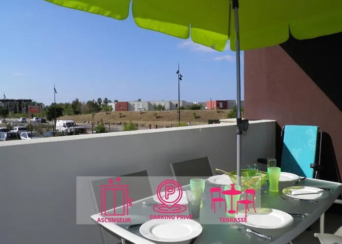 Ravissant T3 Neuf, Proche Plages, Parking Souterrain, Classe 3 Etoiles - Fr-1-338-456 Apartman *